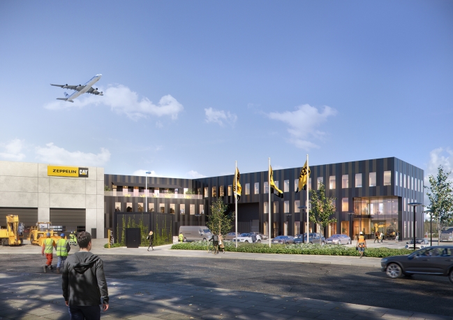 Zeppelin CAT kontor Landetter